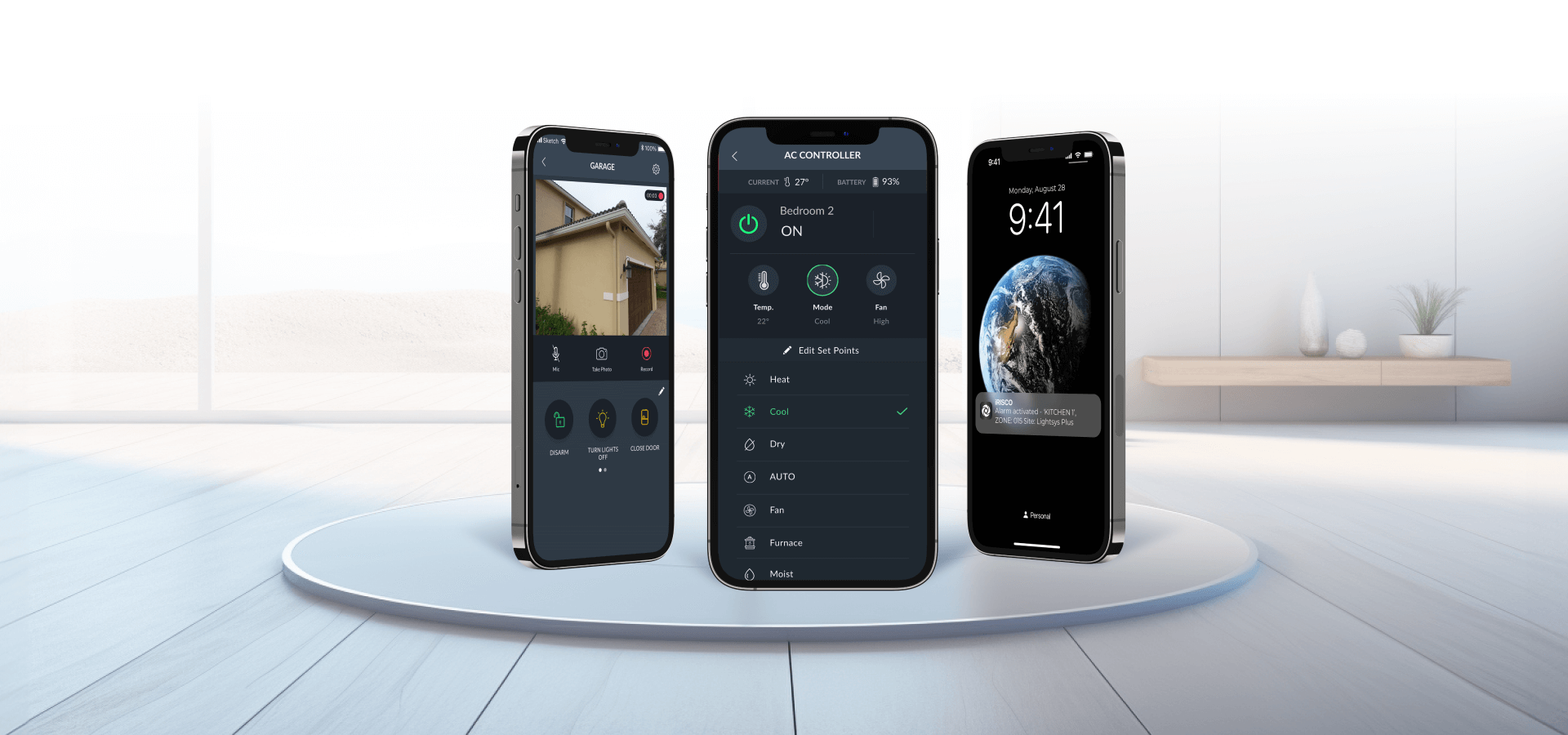 Smart Home Banner - iRISCO Desktop